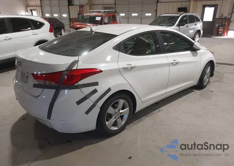 2013 Hyundai Elantra Gls from USA, damaged, VIN 5NPDH4AE0DH298585